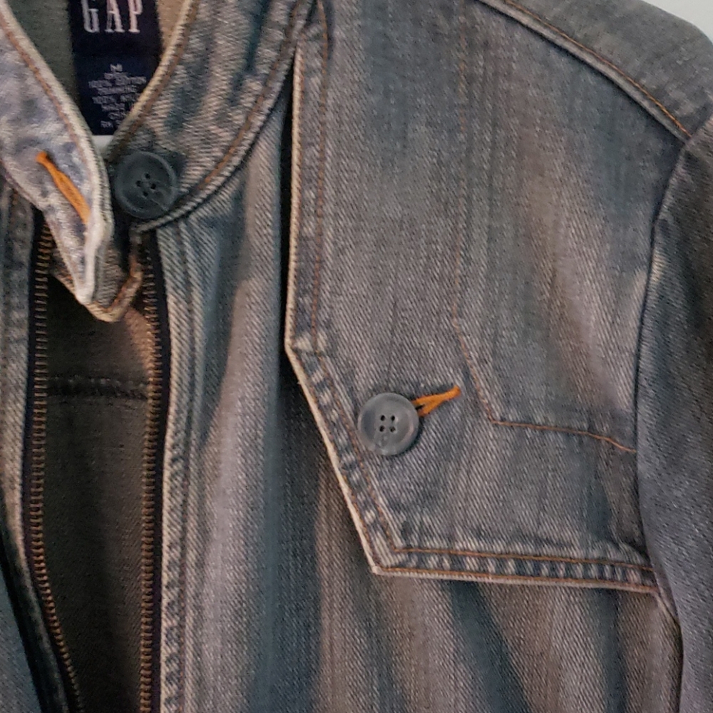 Gap Denim Bomber Jacket can 2001